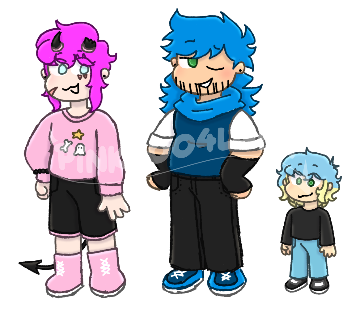 Kiana & Blue Far Future Family